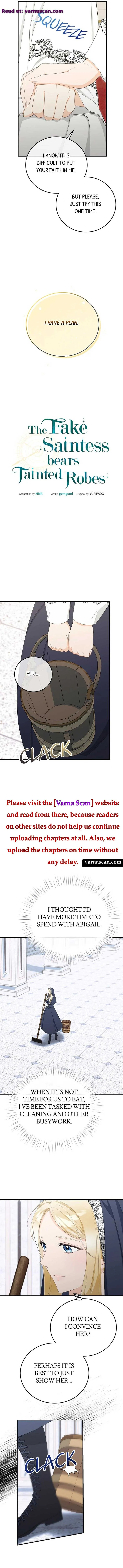 The Fake Saintess Bears Tainted Robes Chapter 30 page 4