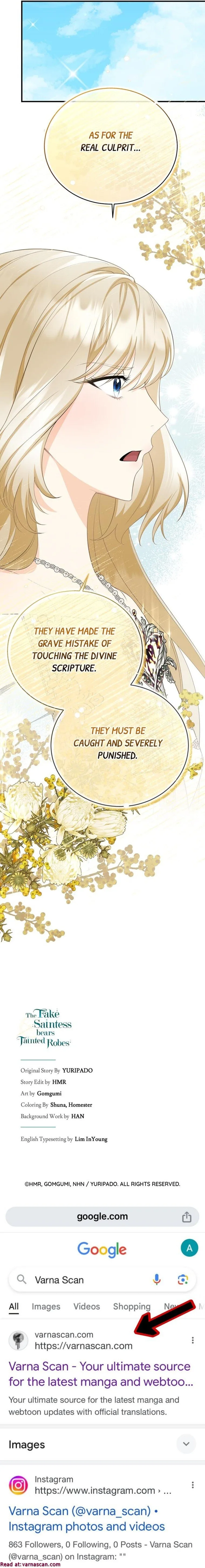 The Fake Saintess Bears Tainted Robes Chapter 31 page 18