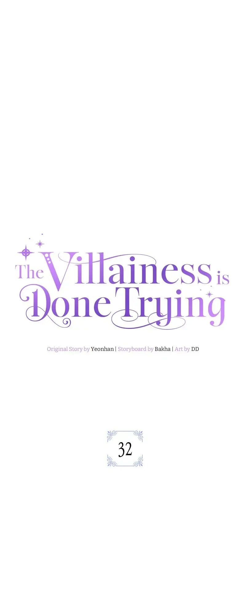 The Villainess is Done Trying Chapter 32 page 2