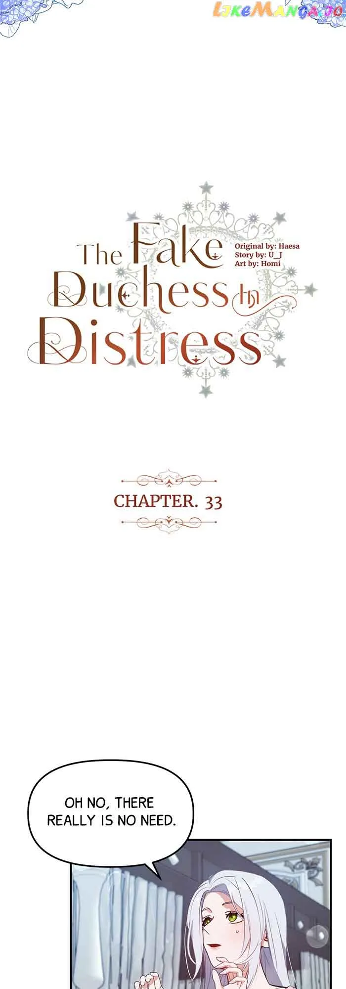 The Fake Duchess In Distresss Chapter 33 page 3