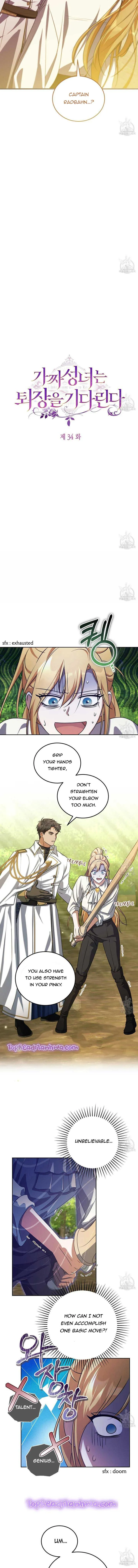 The Fake Saintess Awaits Her Exit Chapter 34 page 8