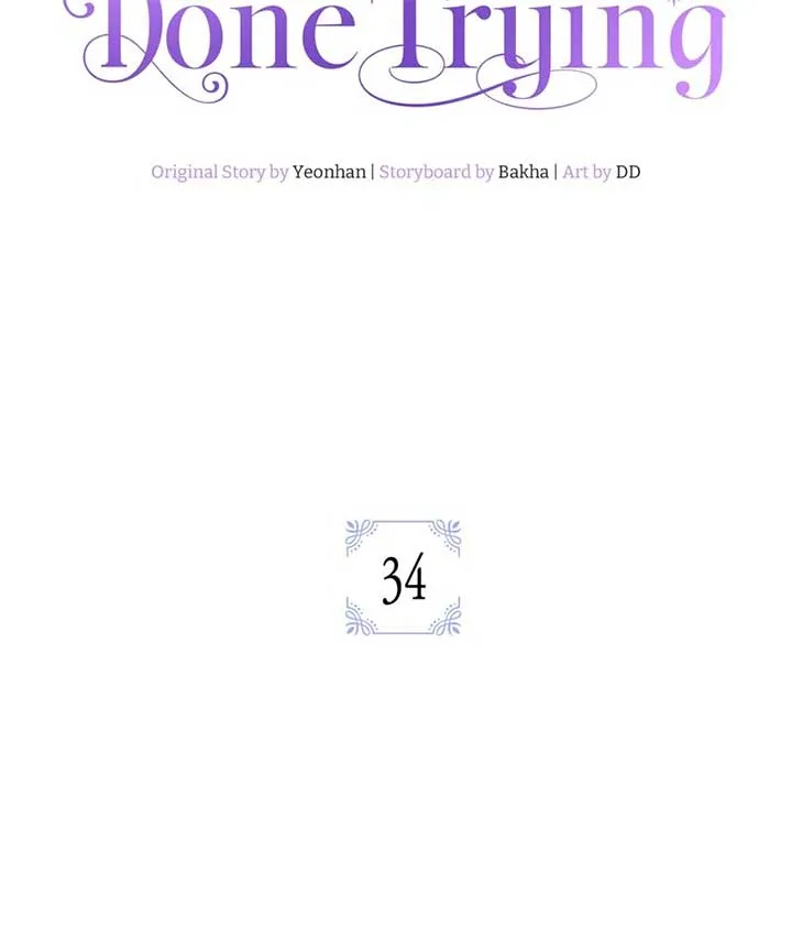 The Villainess is Done Trying Chapter 34 page 35