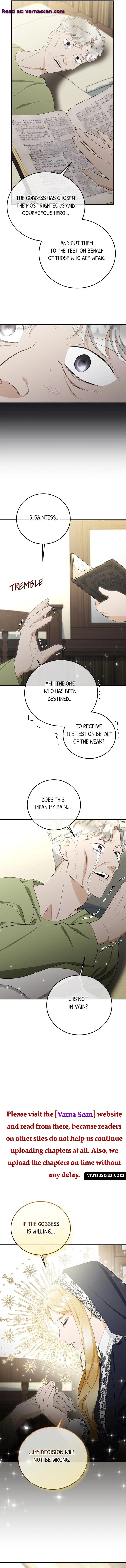 The Fake Saintess Bears Tainted Robes Chapter 34 page 9