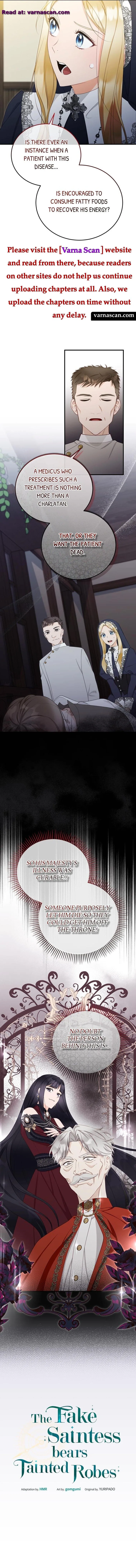 The Fake Saintess Bears Tainted Robes Chapter 35 page 8