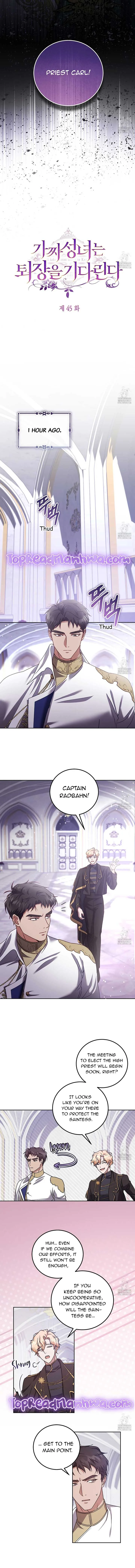 The Fake Saintess Awaits Her Exit Chapter 45 page 8