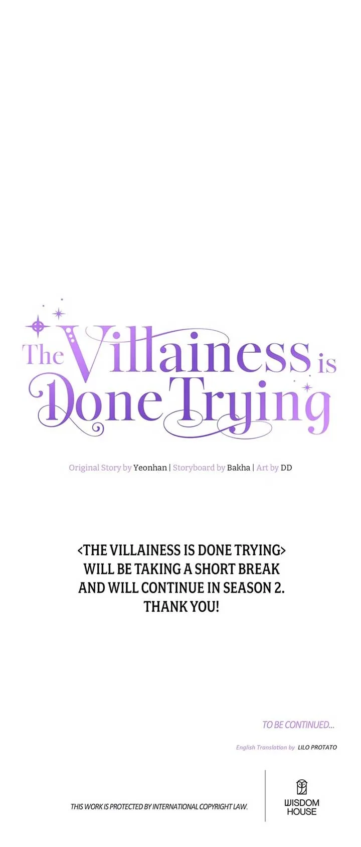 The Villainess is Done Trying Chapter 45 page 66