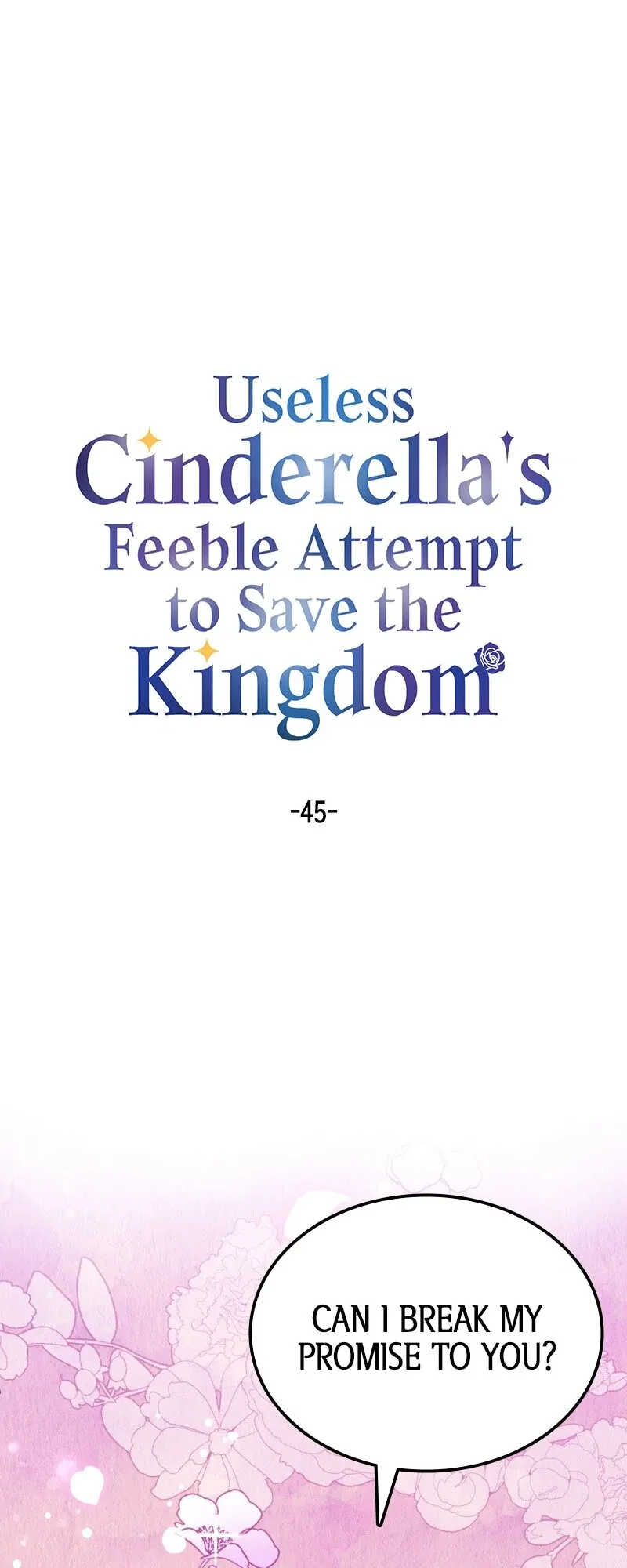 Useless Cinderella’s Feeble Attempt to Save the Kingdom Chapter 45 page 2