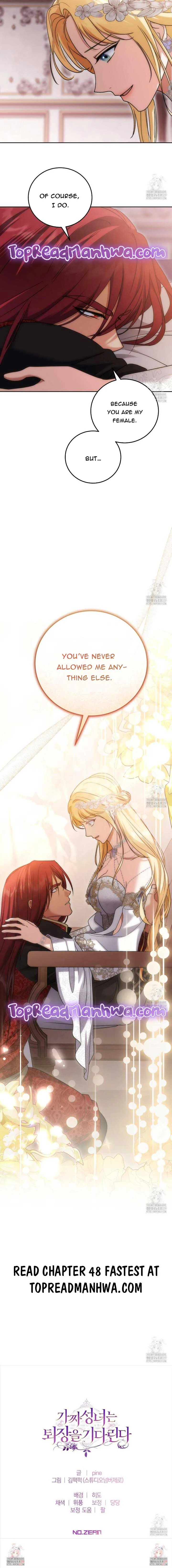 The Fake Saintess Awaits Her Exit Chapter 47 page 12