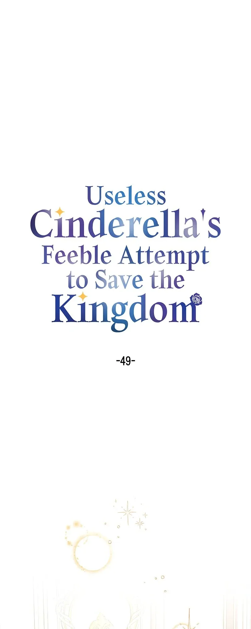 Useless Cinderella’s Feeble Attempt to Save the Kingdom Chapter 49 page 2