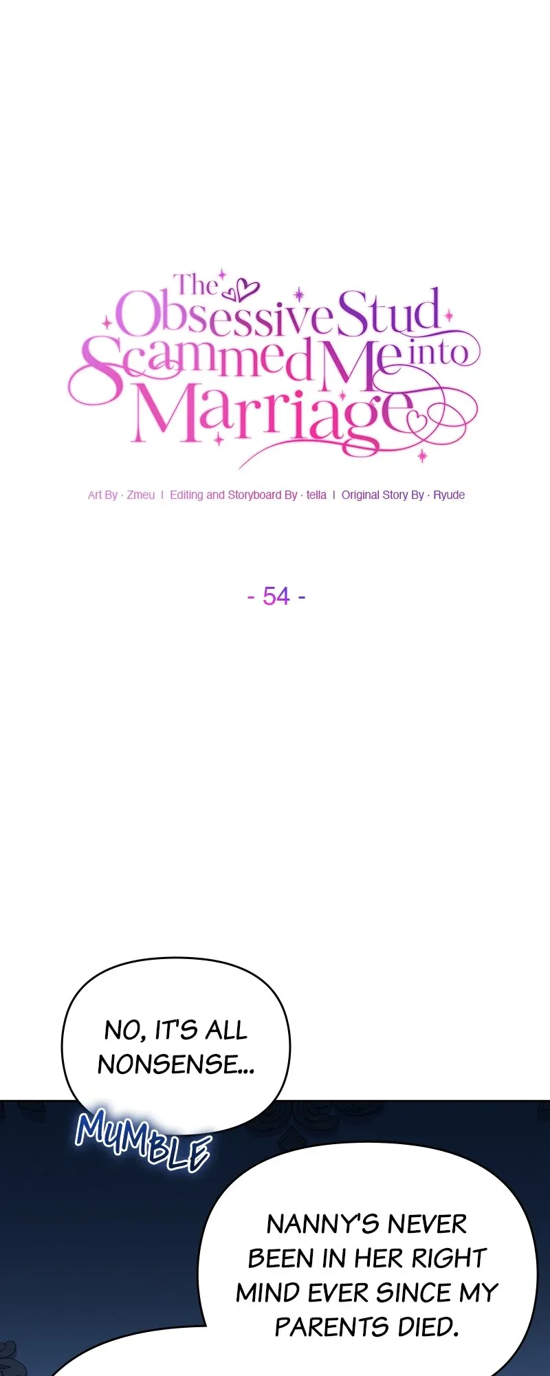 The Obsessive Stud Scammed Me into Marriage Chapter 54 page 12