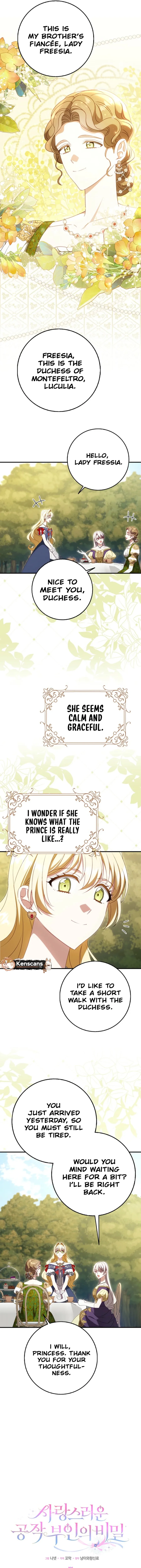 The secrets of the lovely duchess Chapter 54 page 6