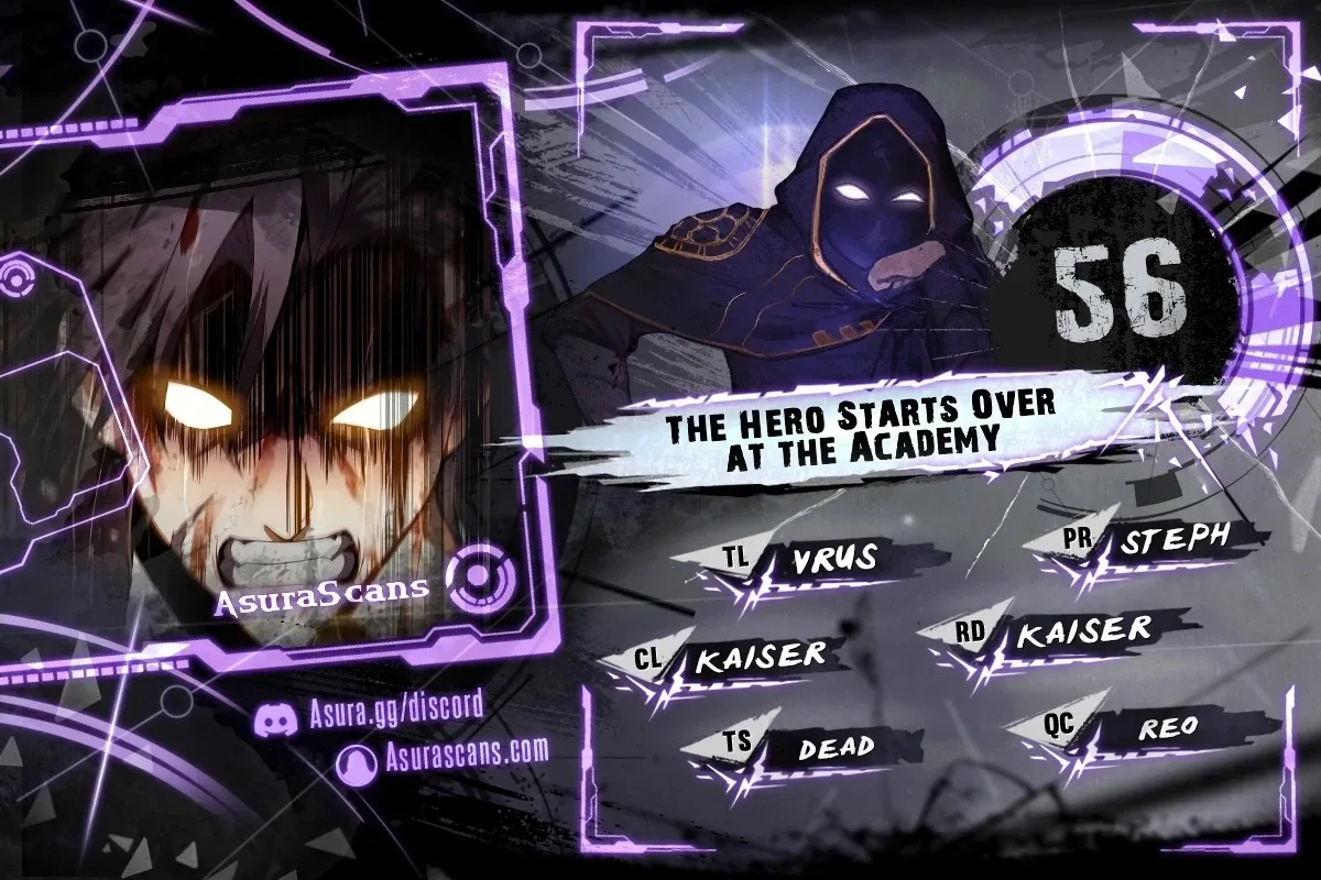 The Hero Starts Over at the Academy Chapter 56 page 1