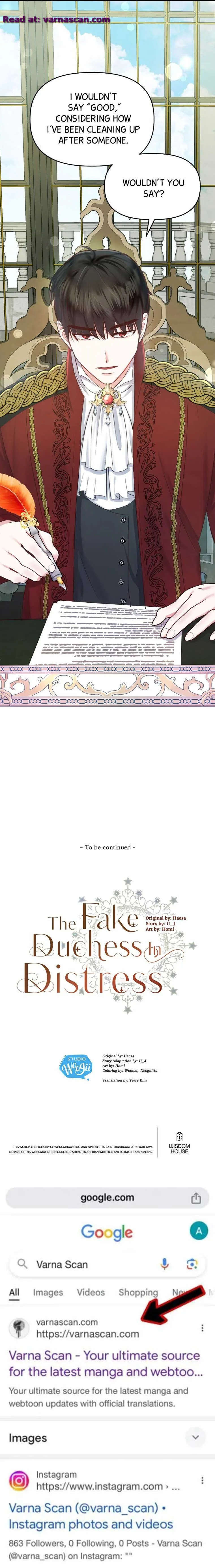 The Fake Duchess In Distresss Chapter 62 page 13