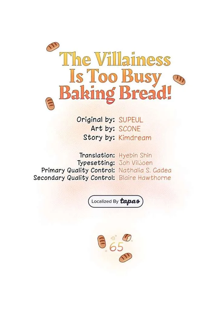 The Villainess is Busy Baking Bread! Chapter 65 page 1