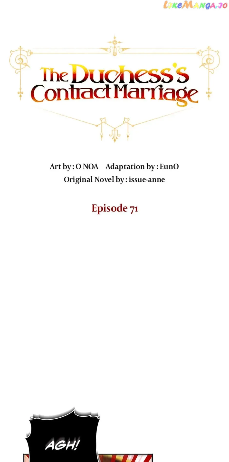 The Duke of Ashleyan’s Contractual Marriage Chapter 71 page 4