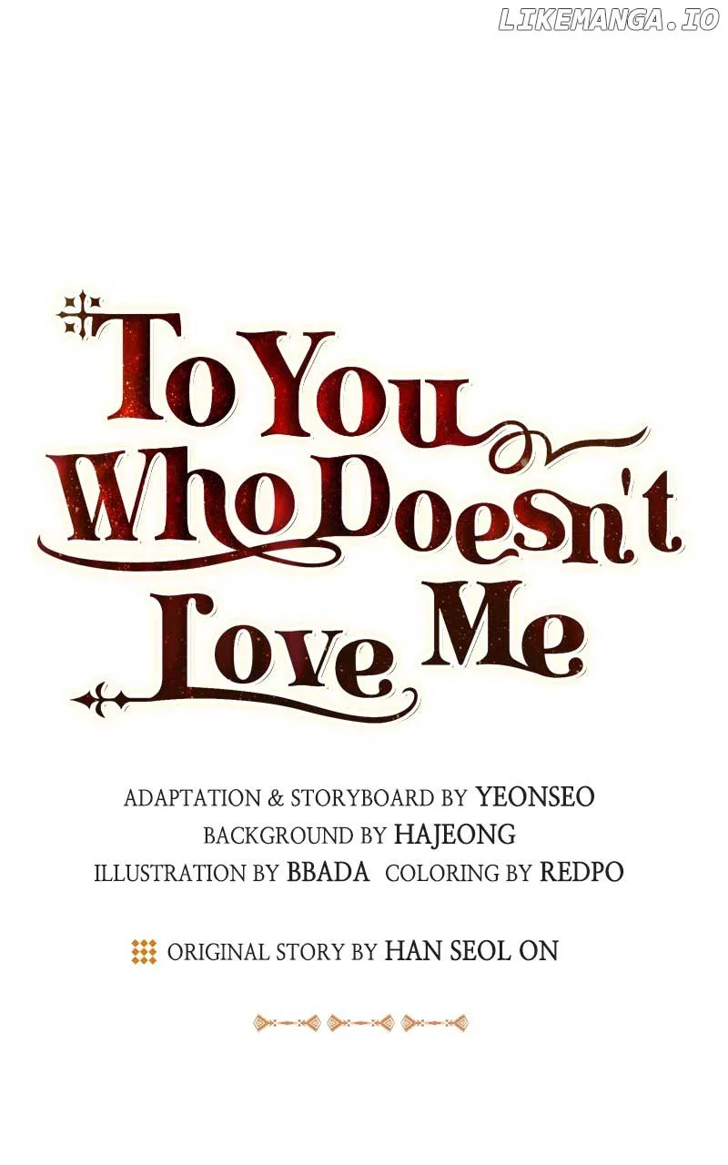 To You Who Never Loved Me Chapter 69 page 6