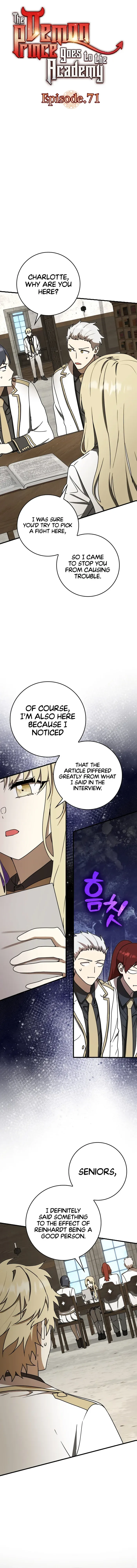 The Demon Prince goes to the Academy Chapter 71 page 3