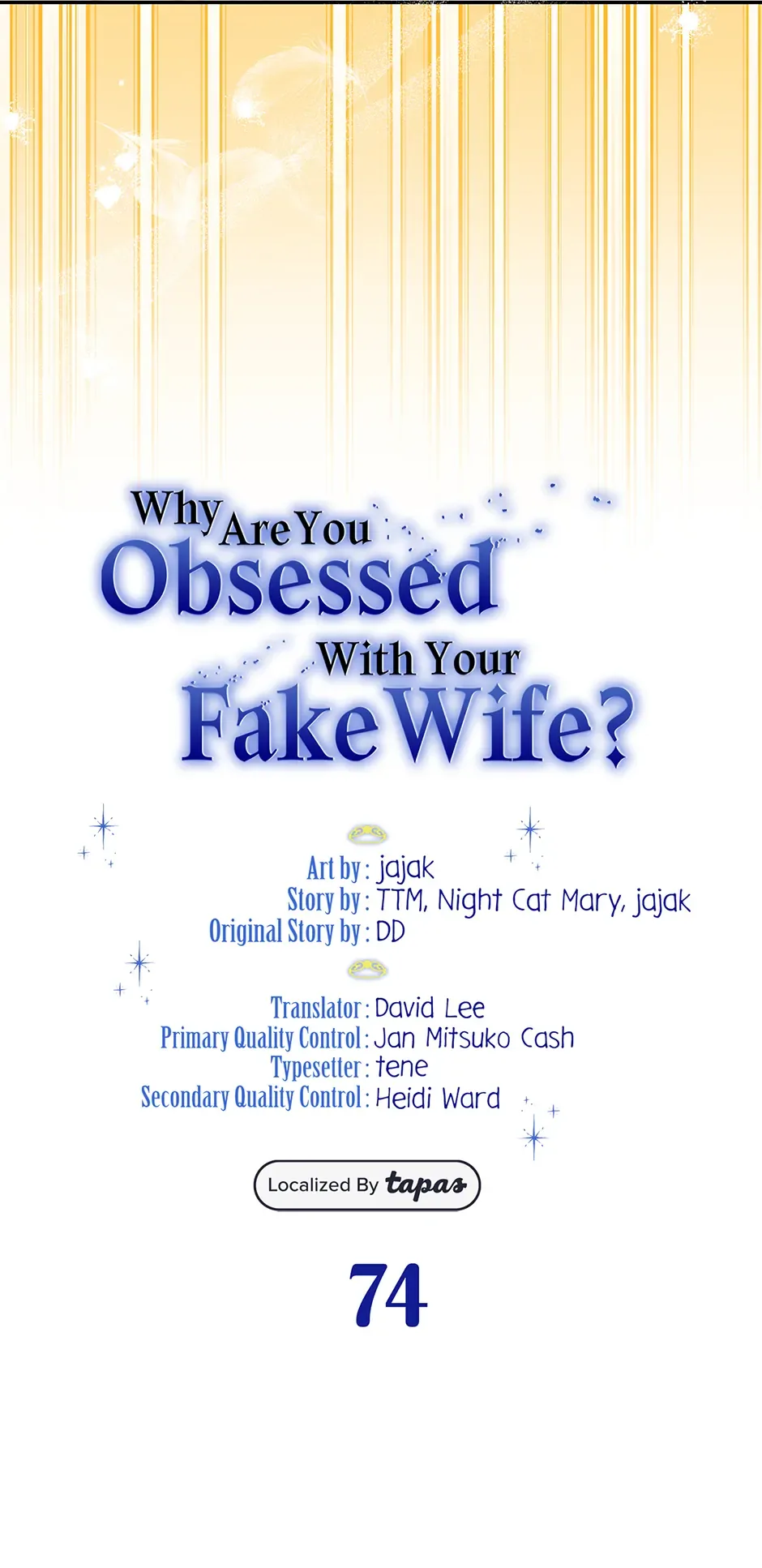Why Are You Obsessed With Your Fake Wife? Chapter 74 page 25