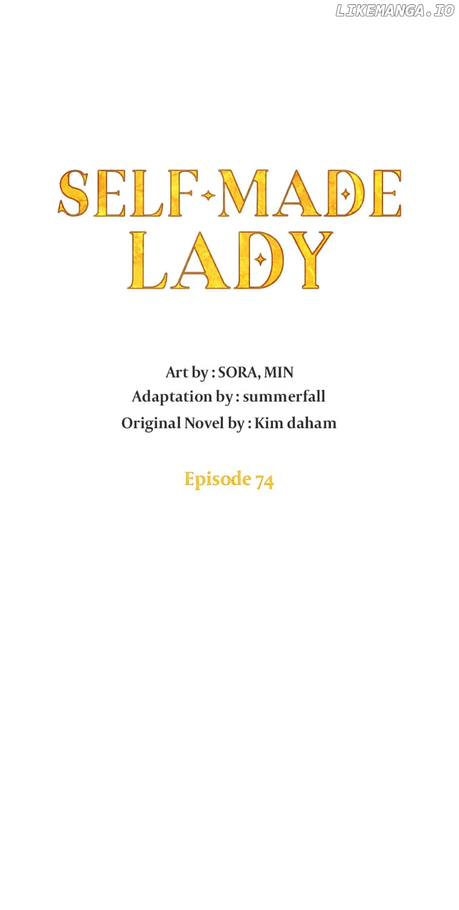 The Goal is to be Self-made Chapter 74 page 4