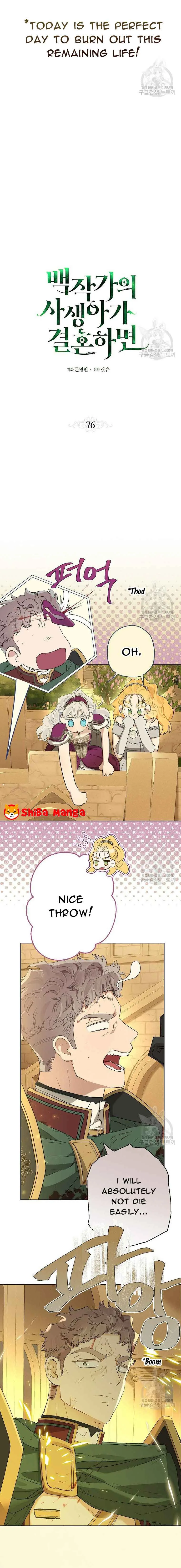 When The Count’s Illegitimate Daughter Gets Married Chapter 76 page 6