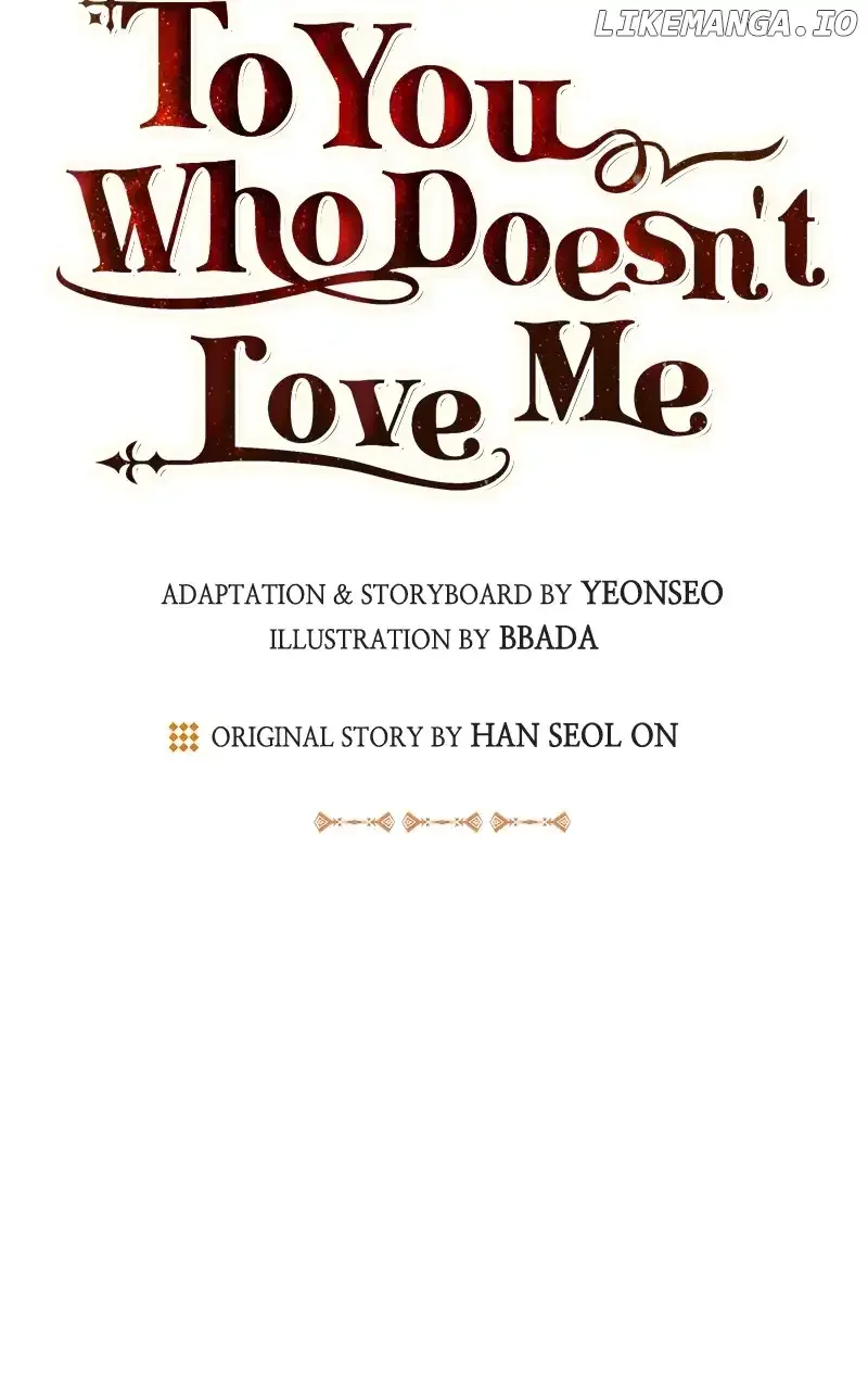 To You Who Never Loved Me Chapter 81 page 39