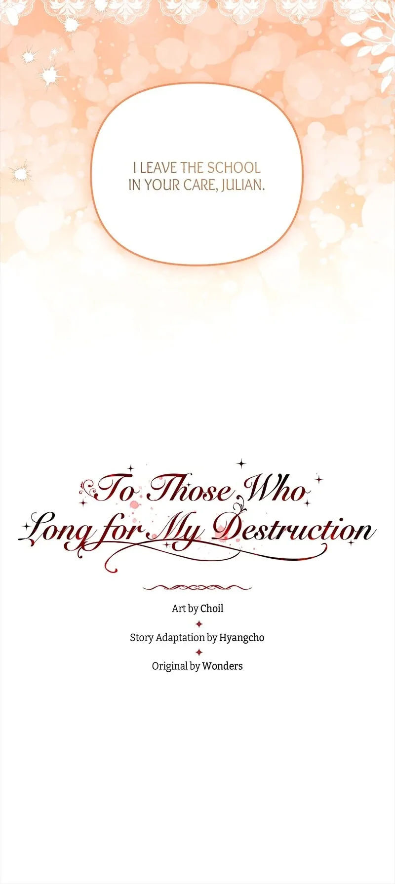 To Those Who Long for My Destruction Chapter 85 page 8