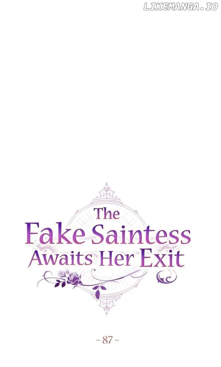 The Fake Saintess Awaits Her Exit Chapter 87 page 2