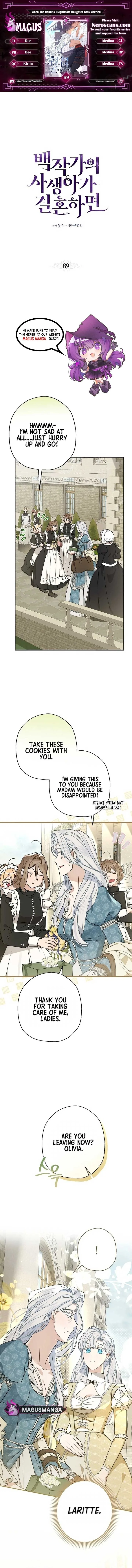 When The Count’s Illegitimate Daughter Gets Married Chapter 89 page 2