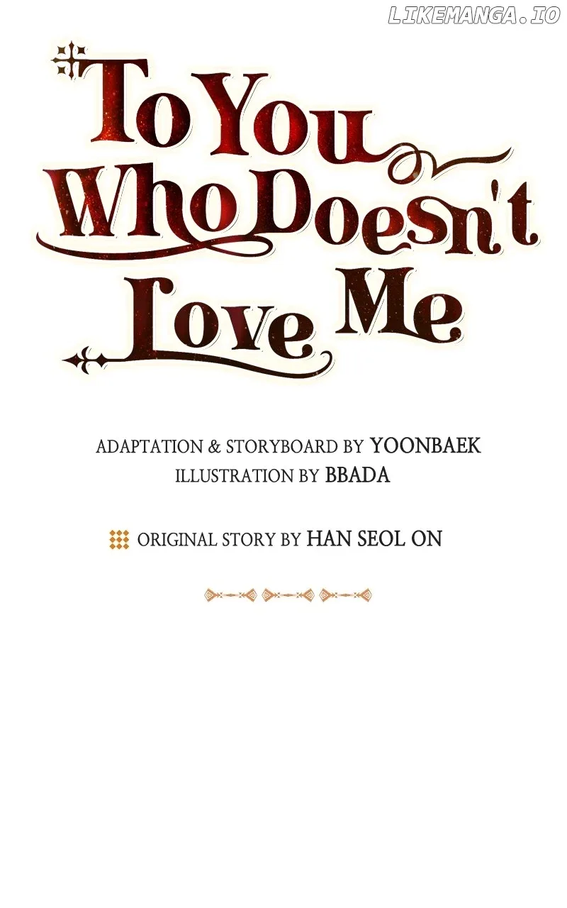 To You Who Never Loved Me Chapter 99 page 24
