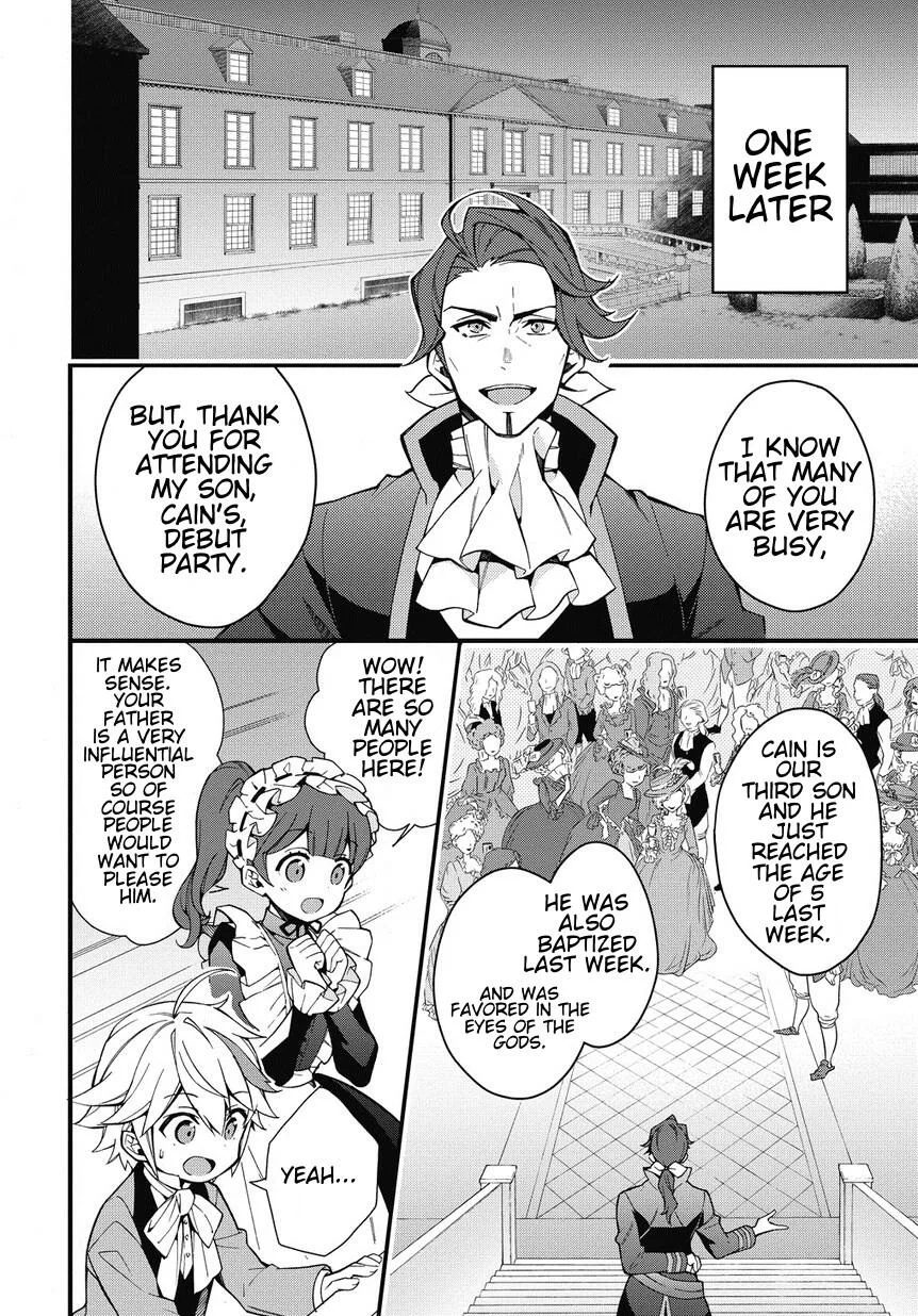 Tensei Kizoku no Isekai Boukenroku ~Jichou wo Shiranai Kamigami no Shito~ Chapter 2 page 12