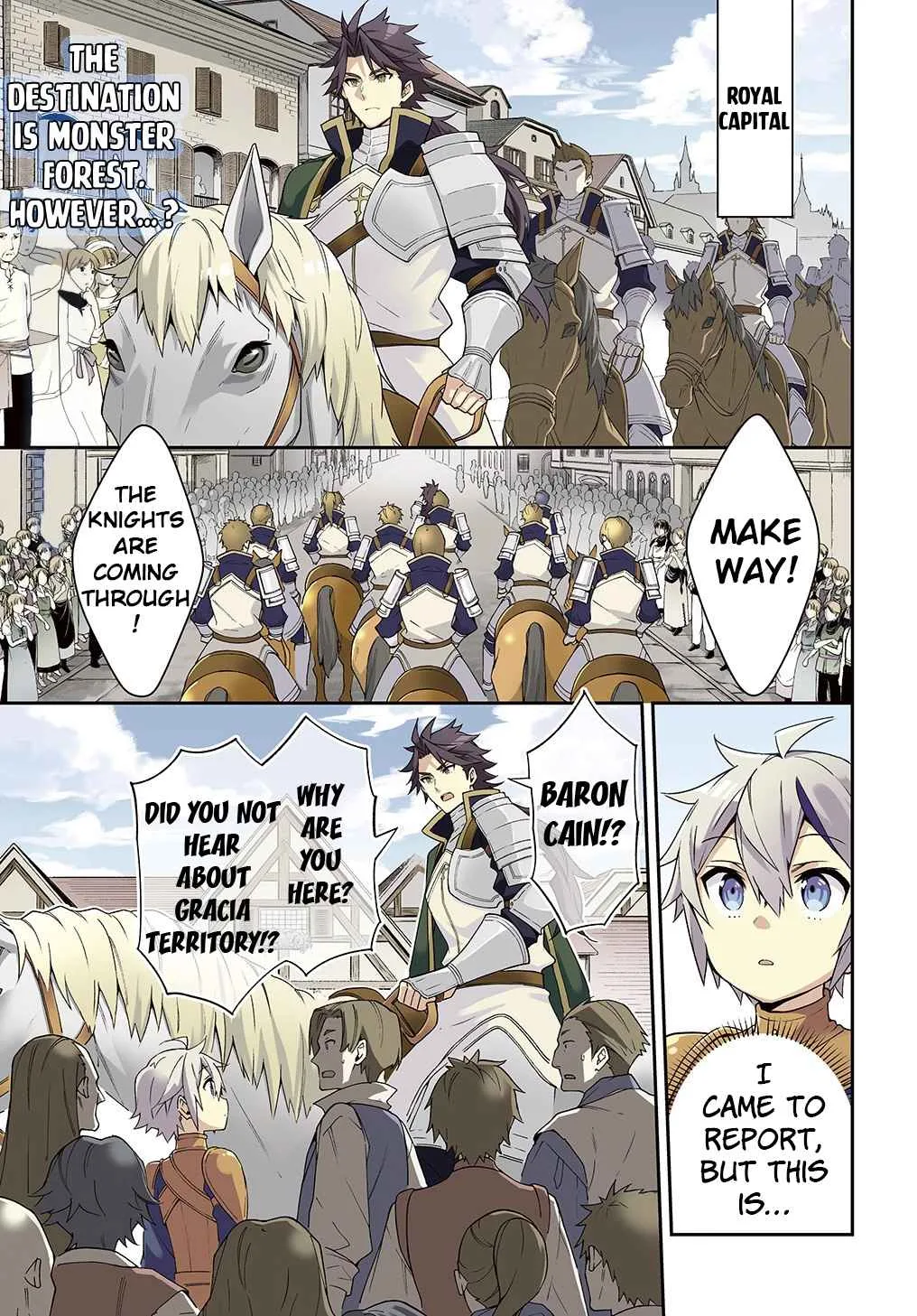Tensei Kizoku no Isekai Boukenroku ~Jichou wo Shiranai Kamigami no Shito~ Chapter 32 page 1