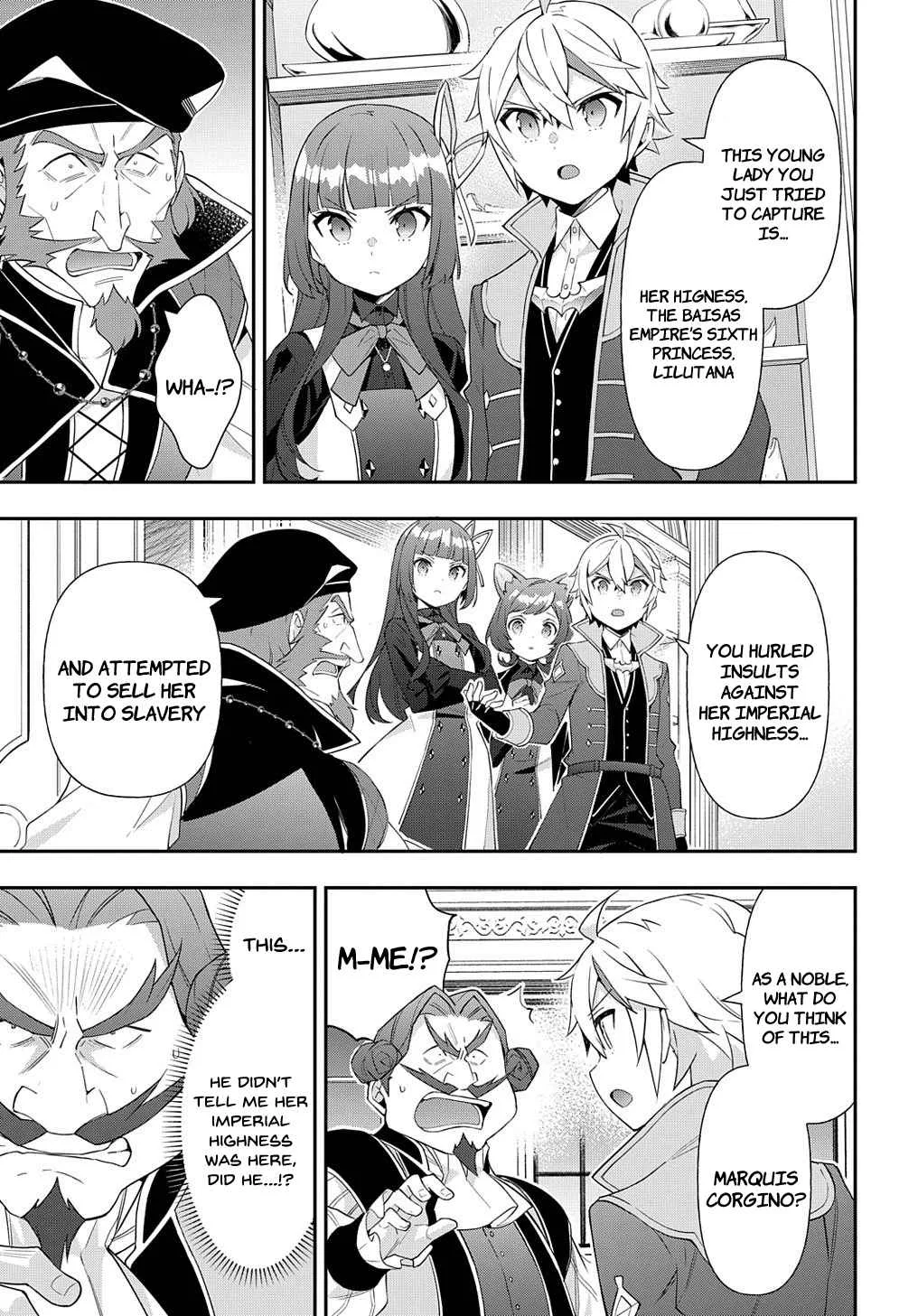 Tensei Kizoku no Isekai Boukenroku ~Jichou wo Shiranai Kamigami no Shito~ Chapter 54 page 7