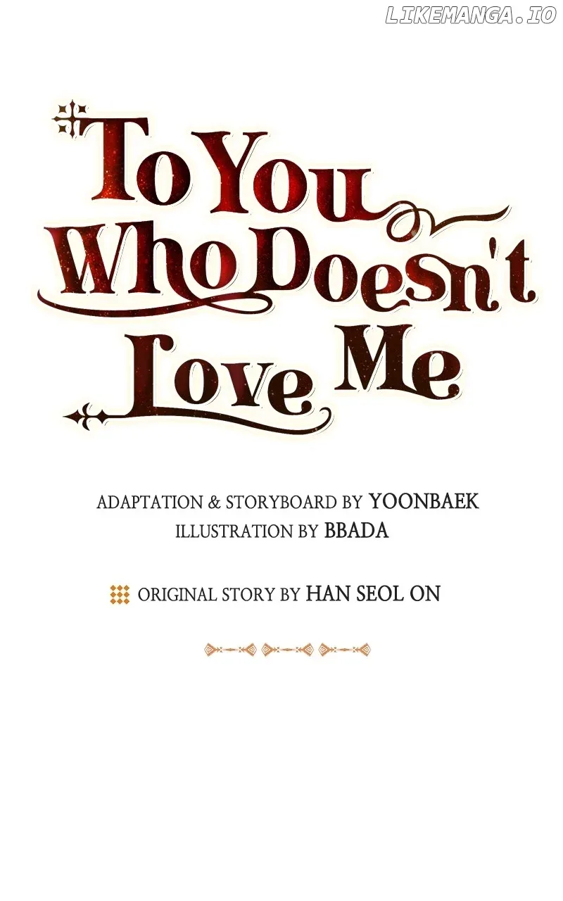 To You Who Never Loved Me Chapter 106 page 37