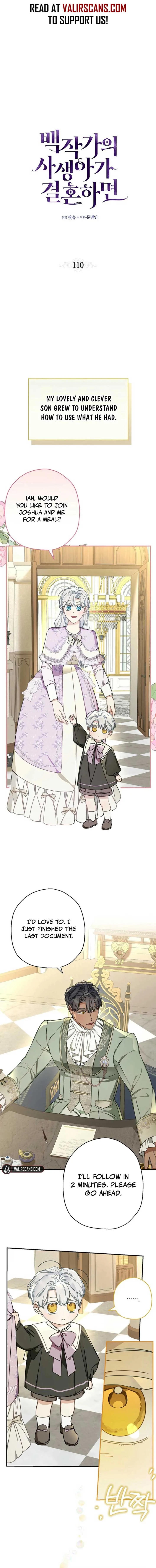 When The Count’s Illegitimate Daughter Gets Married Chapter 110 page 4