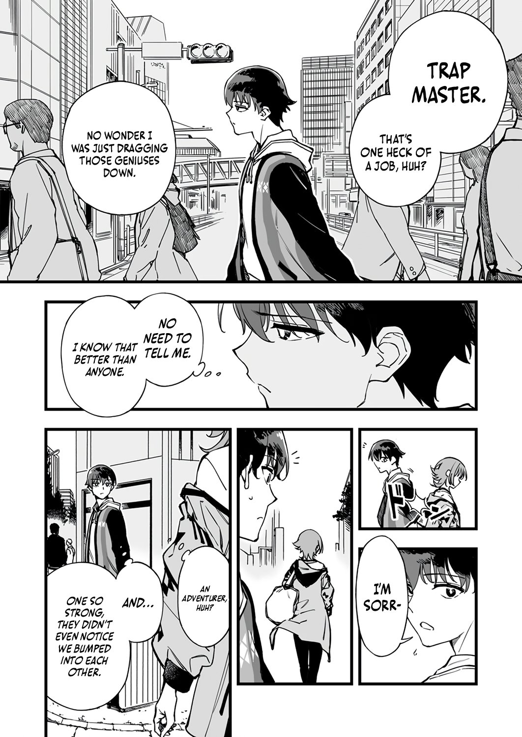 The Unfortunate 'Trapper' Cast Out of the Hero’s Party Will Defy Fate and Become the Strongest with the Unique Skill 'Arrow' Chapter 1 page 14