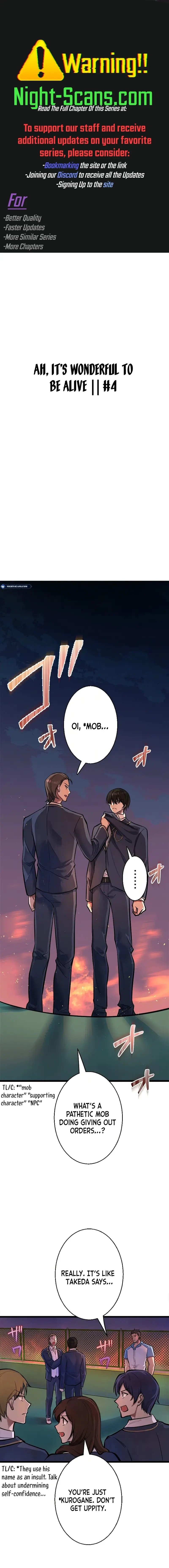 Ah, It’S Wonderful To Be Alive Chapter 4 page 2