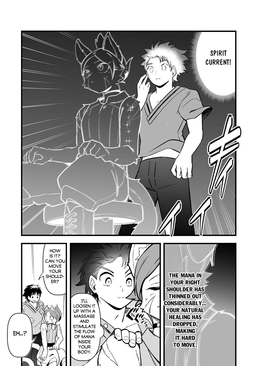 Isekai Harem Massage Kami no Shiatsu de Nayameru Monster Musume-tachi o Momihogusu! Chapter 5 page 6
