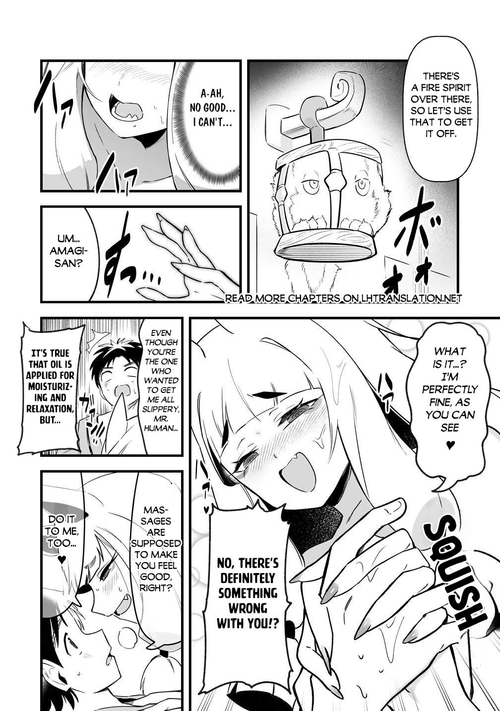Isekai Harem Massage Kami no Shiatsu de Nayameru Monster Musume-tachi o Momihogusu! Chapter 5 page 21