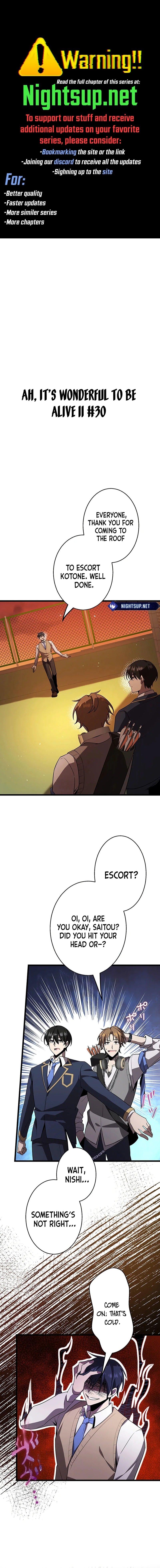 Ah, It’S Wonderful To Be Alive Chapter 30 page 2