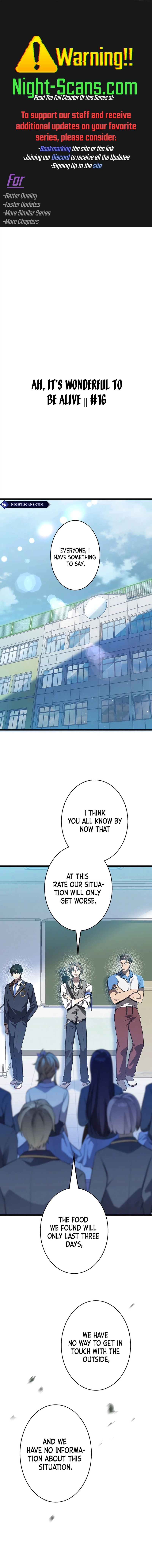 Ah, It’S Wonderful To Be Alive Chapter 16 page 2
