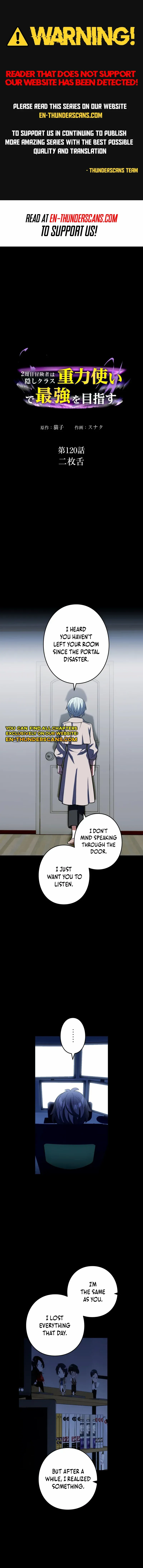 Reborn Ranker – Gravity User Chapter 120 page 2