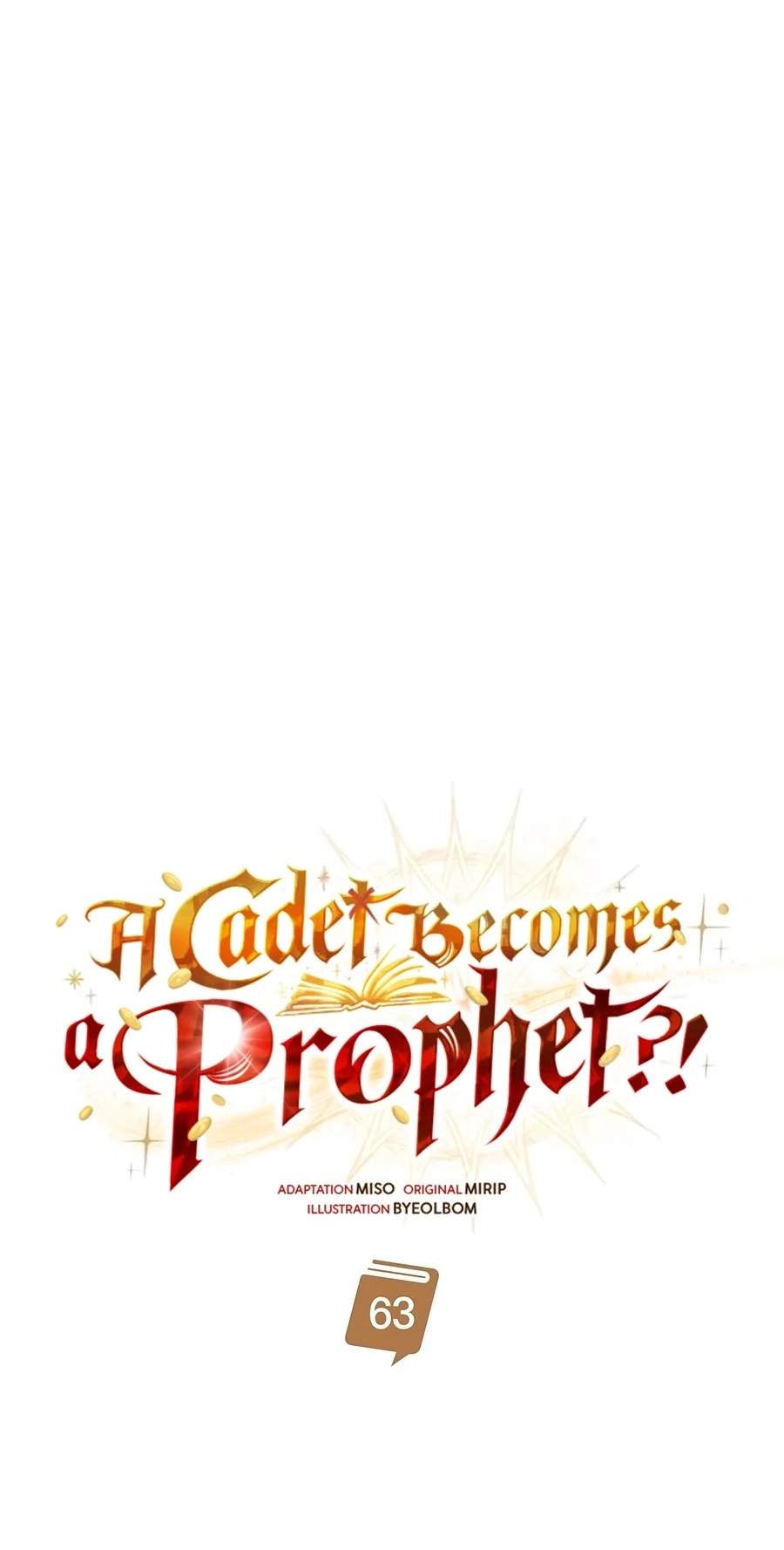A Cadet Becomes a Prophet?! Chapter 63 page 9