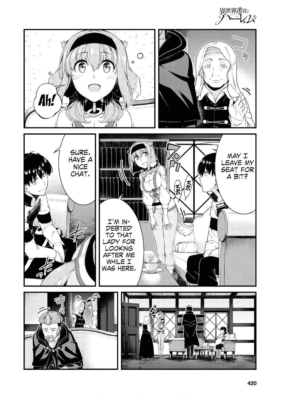 Slave Harem in the Labyrinth of the Other World Chapter 38 page 14
