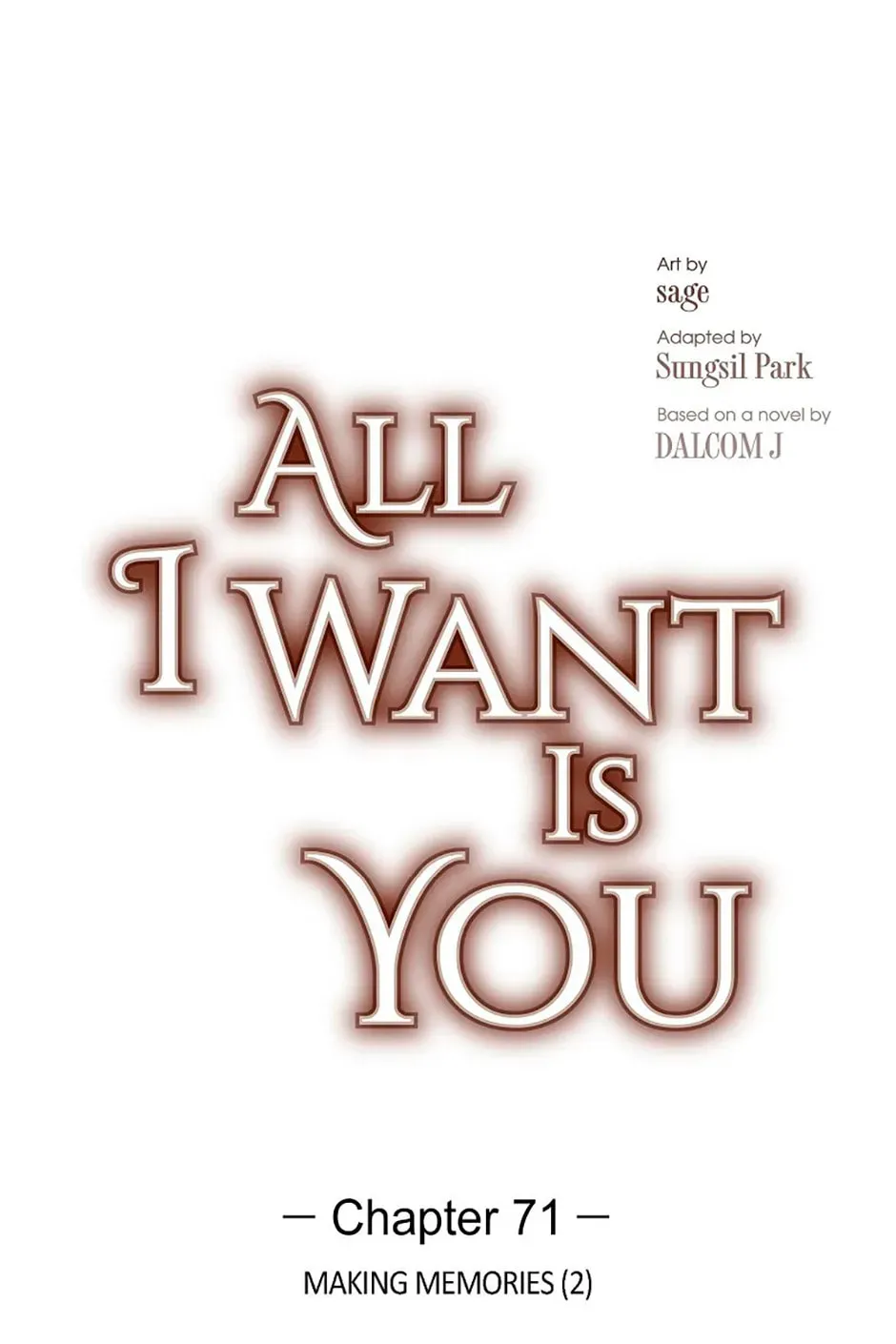 All I Want is You Chapter 71 page 9