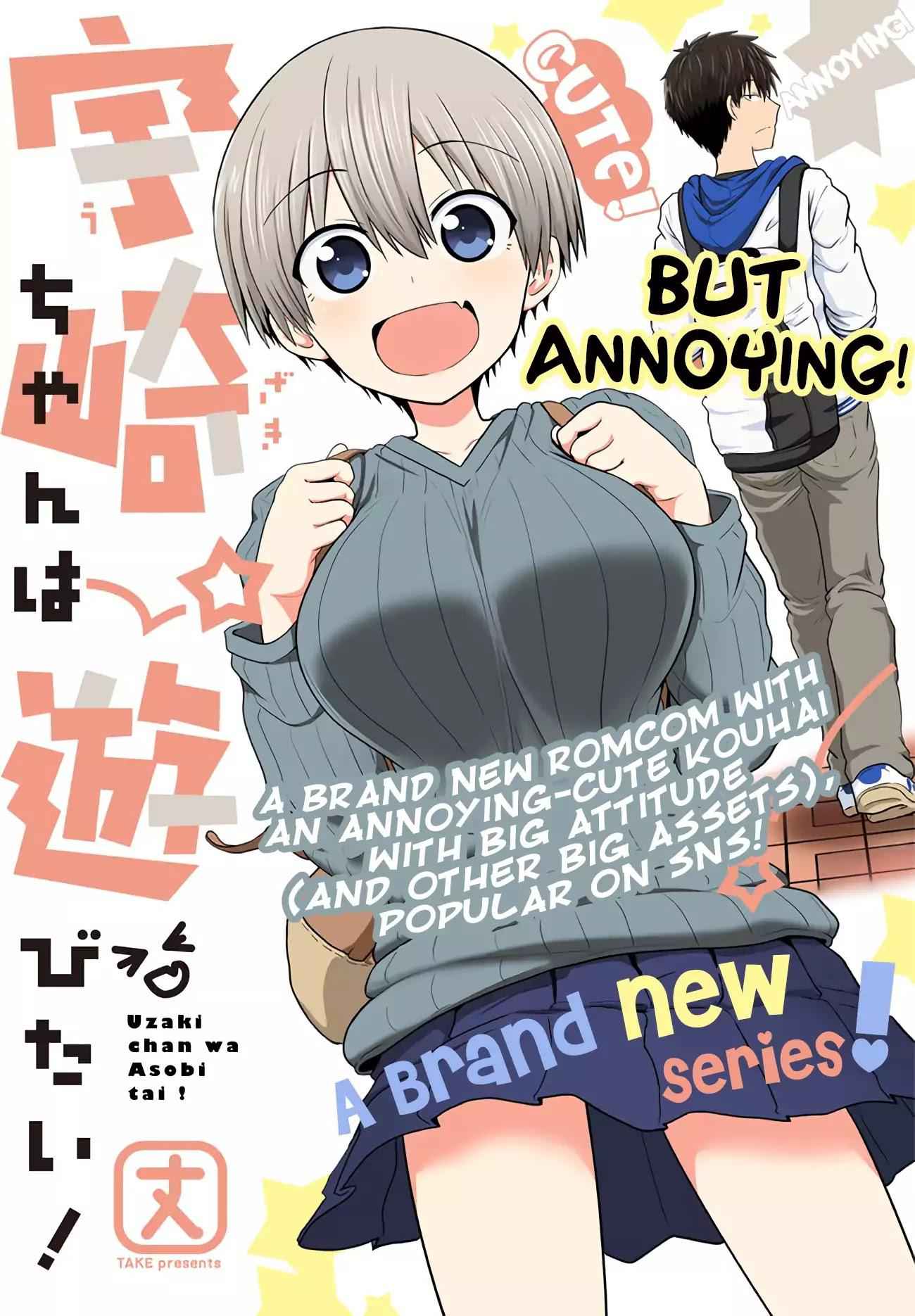 Uzaki-Chan Wa Asobitai! Chapter 1.1 page 1