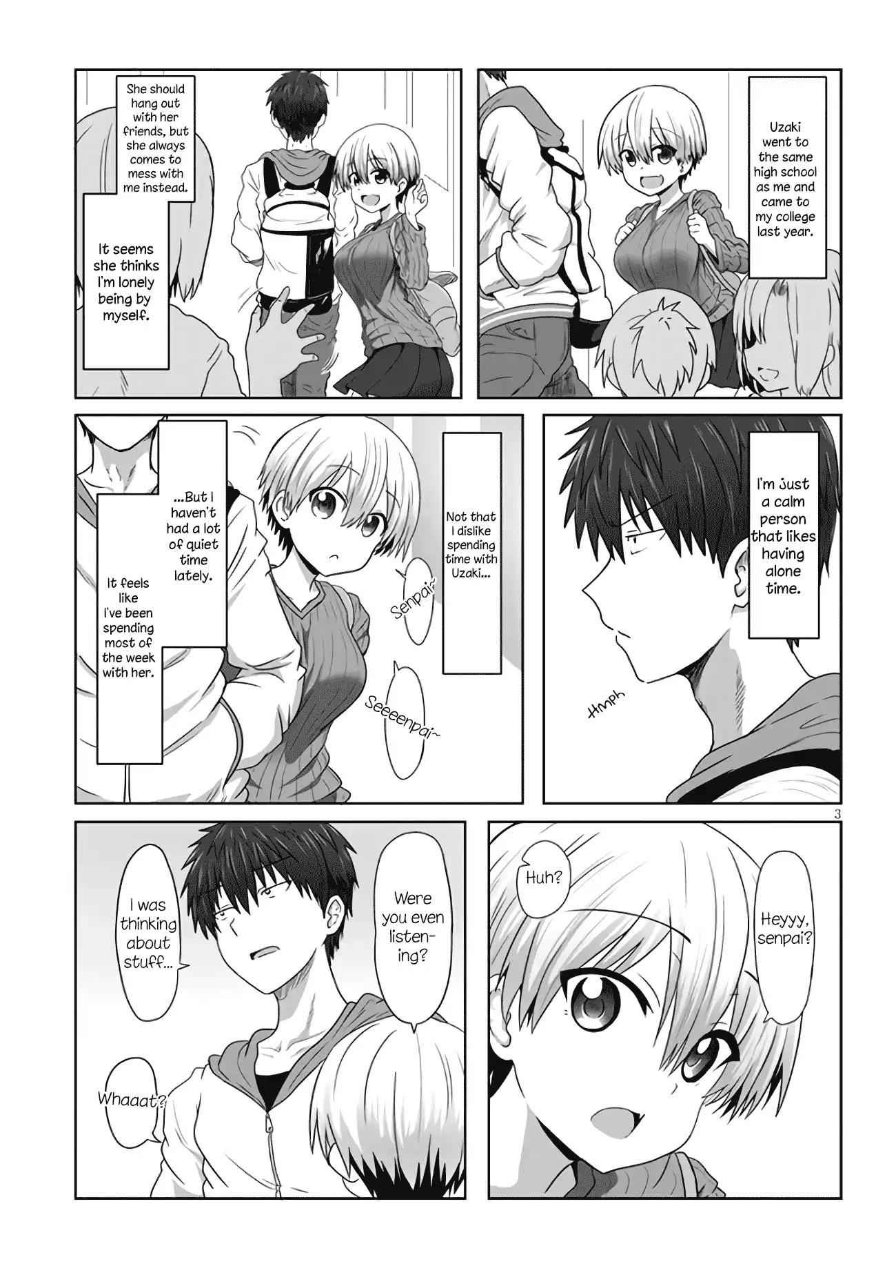 Uzaki-Chan Wa Asobitai! Chapter 1.1 page 4