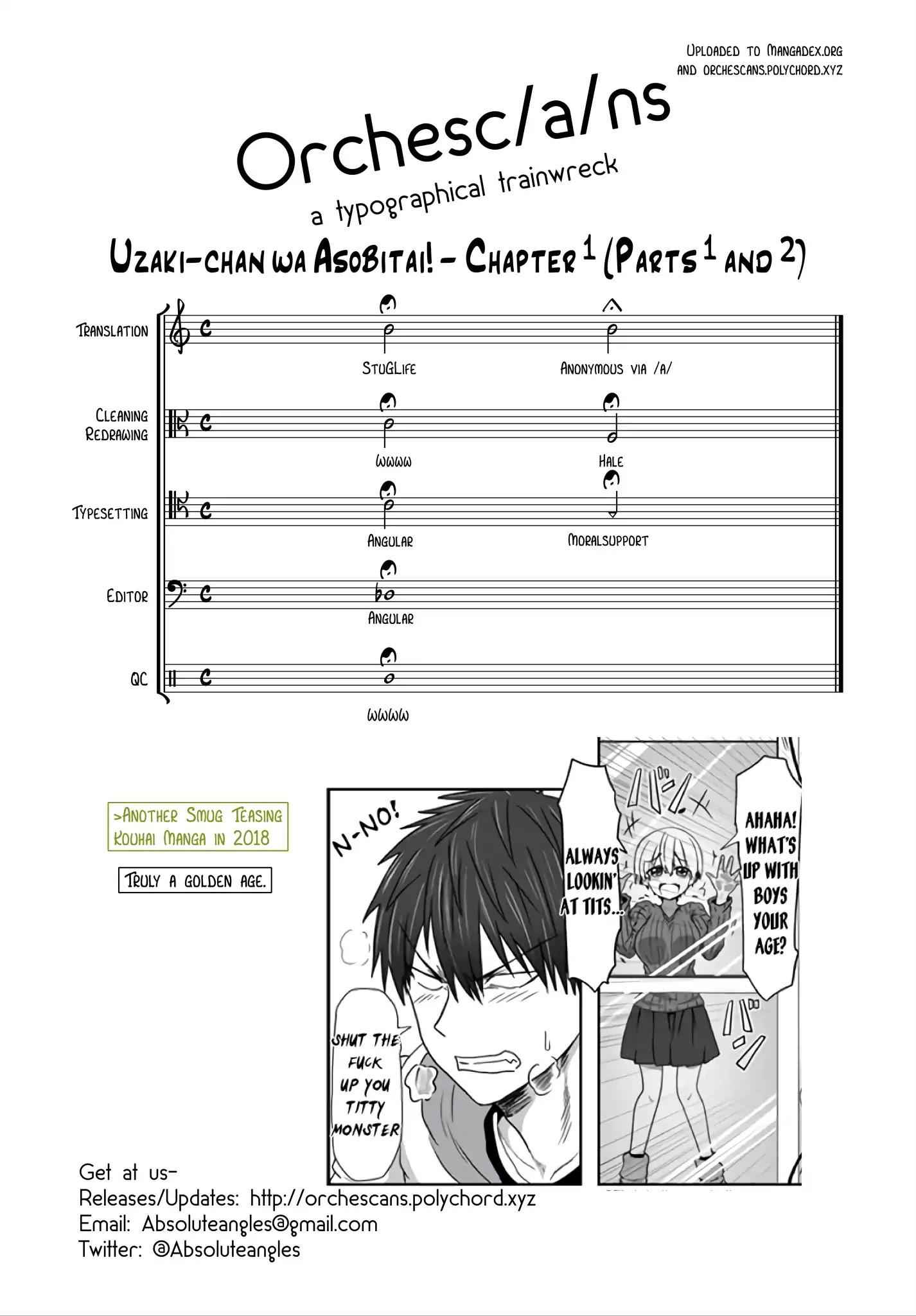 Uzaki-Chan Wa Asobitai! Chapter 1.2 page 5