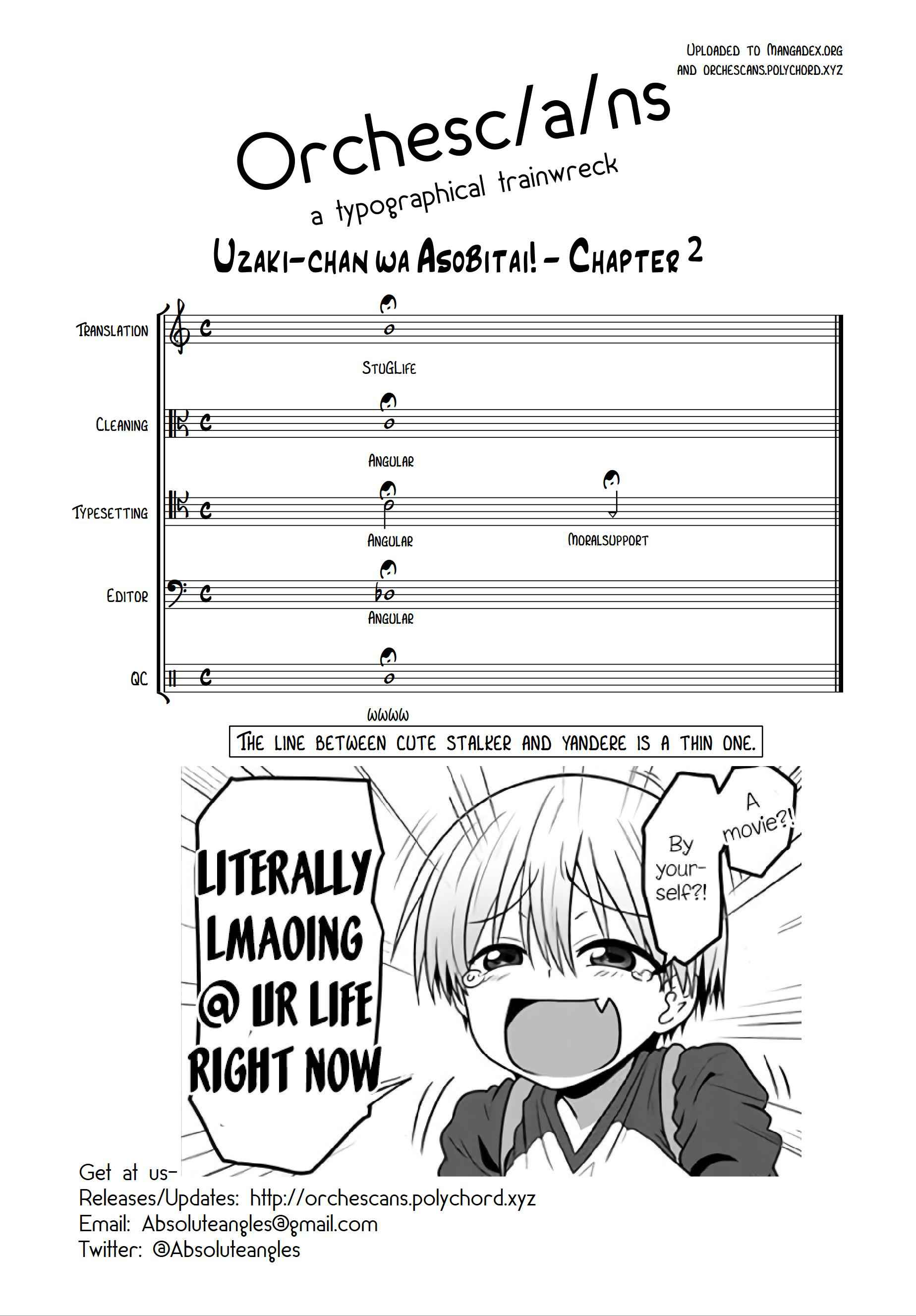 Uzaki-Chan Wa Asobitai! Chapter 2 page 9