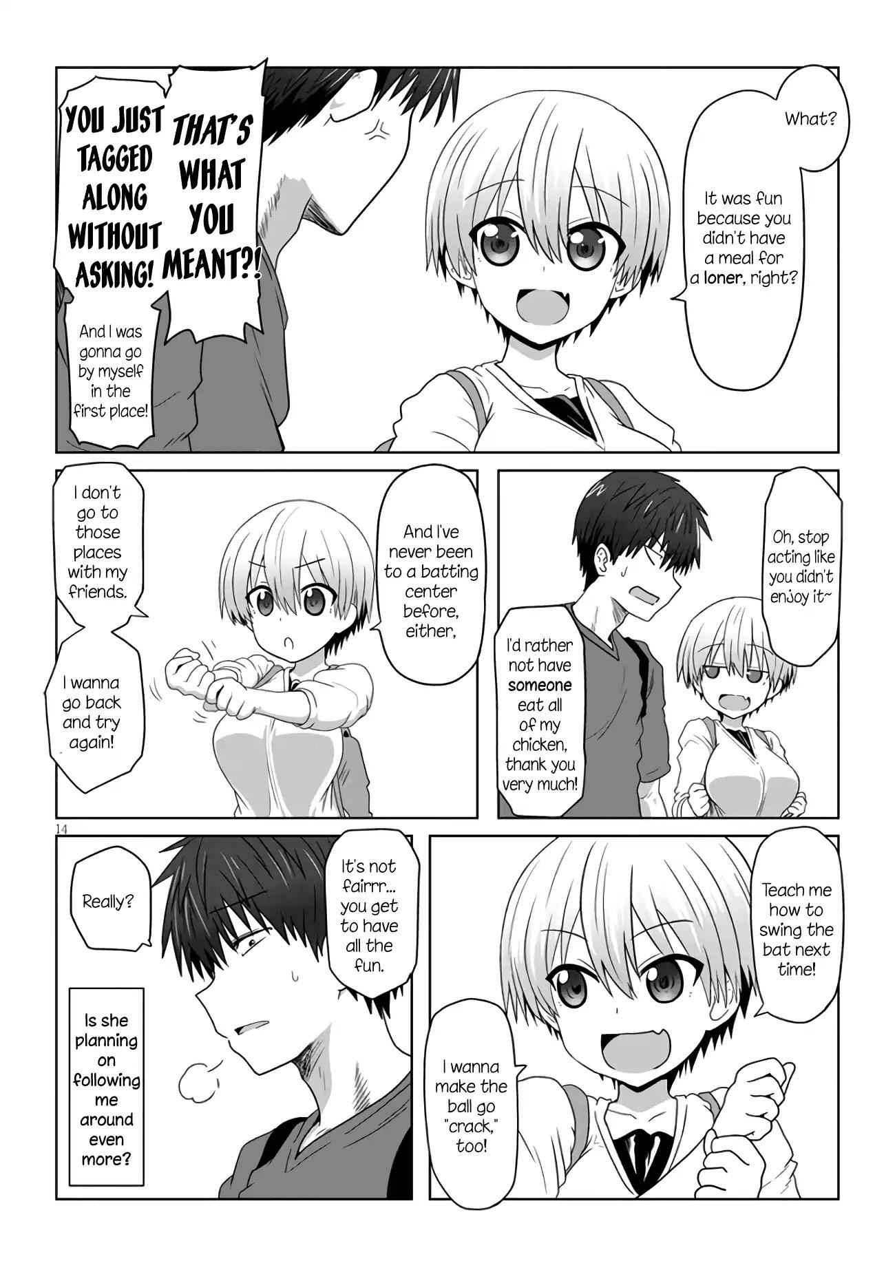 Uzaki-Chan Wa Asobitai! Chapter 1.4 page 2