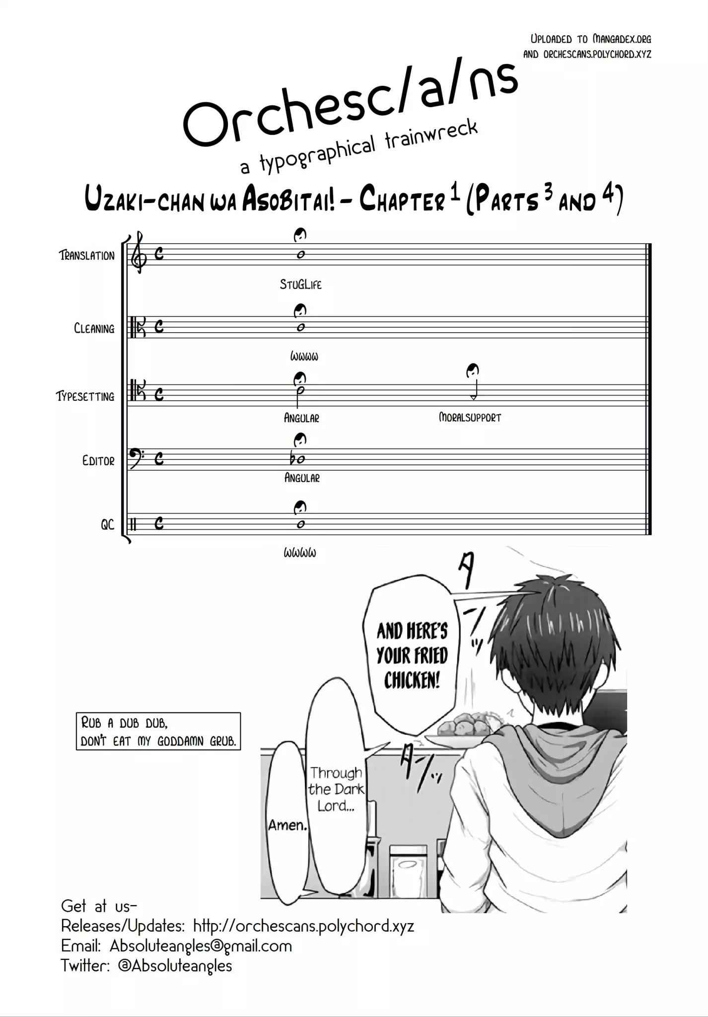 Uzaki-Chan Wa Asobitai! Chapter 1.4 page 5